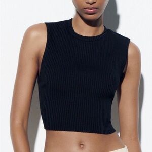 Zara ribbed top